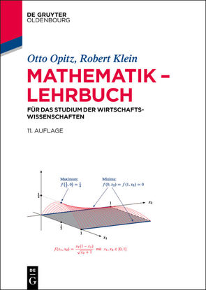 Mathematik – Lehrbuch von Klein,  Robert, Opitz,  Otto