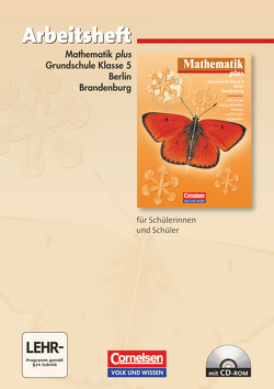 Mathematik plus – Grundschule Berlin und Brandenburg – 5. Schuljahr von Pohlmann,  Dietrich, Stoye,  Werner