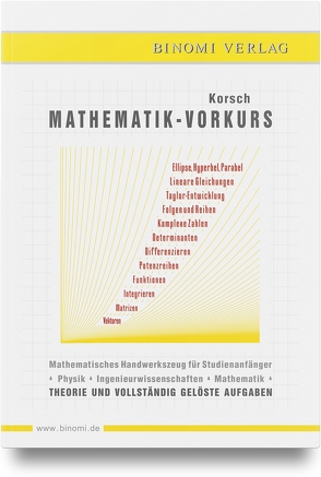 Mathematik – Vorkurs von Korsch,  Hans Jürgen