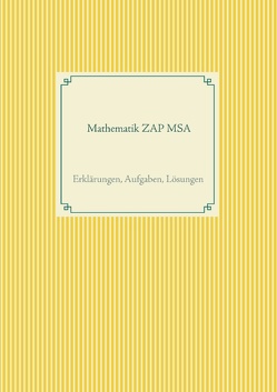 Mathematik ZAP MSA von Roggendorff,  Ulf - C.