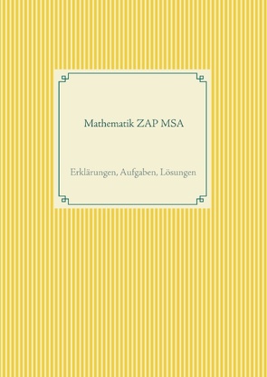 Mathematik ZAP MSA von Roggendorff,  Ulf - C.