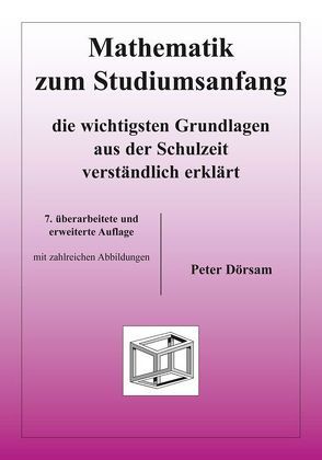 Mathematik zum Studiumsanfang von Dörsam,  Peter