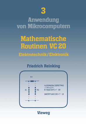 Mathematische Routinen VC 20 von Reinking,  Ernst Friedrich