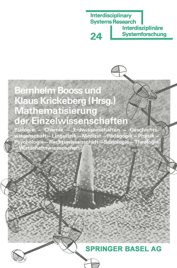 Mathematisierung der Einzelwissenschaften von BOOSS, KRICKEBERG