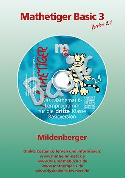 Mathetiger Basic 3, Version 2.1, CD-ROM von Küßner,  Sebastian