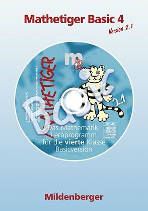 Mathetiger Basic 4, Version 2.1, CD-ROM von Küßner,  Sebastian