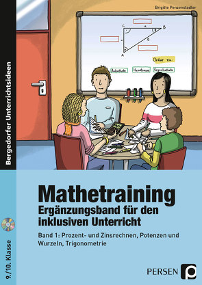 Mathetraining 9./10. Klasse Bd. 1 – Ergänzungsband von Penzenstadler,  Brigitte