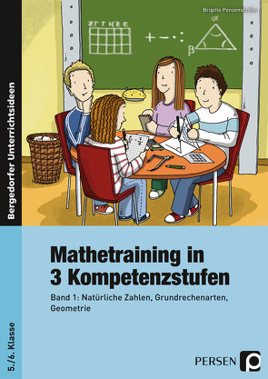 Mathetraining in 3 Kompetenzstufen – 5./6. Klasse von Penzenstadler,  Brigitte