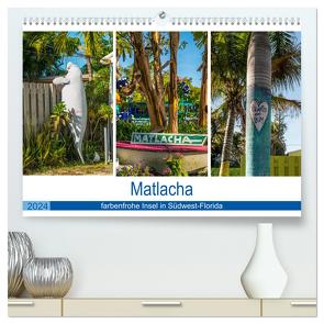 Matlacha – farbenfrohe Insel in Südwest-Florida (hochwertiger Premium Wandkalender 2024 DIN A2 quer), Kunstdruck in Hochglanz von Hagen,  Mario