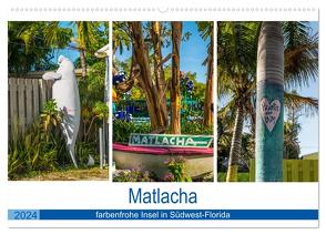 Matlacha – farbenfrohe Insel in Südwest-Florida (Wandkalender 2024 DIN A2 quer), CALVENDO Monatskalender von Hagen,  Mario