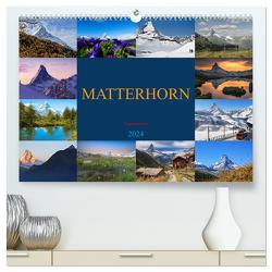 MATTERHORN Impressionen (hochwertiger Premium Wandkalender 2024 DIN A2 quer), Kunstdruck in Hochglanz von Michel,  Susan