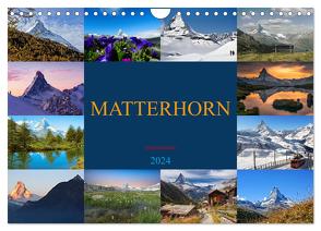 MATTERHORN Impressionen (Wandkalender 2024 DIN A4 quer), CALVENDO Monatskalender von Michel,  Susan