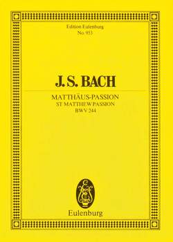 Matthäus-Passion von Bach,  Johann Sebastian
