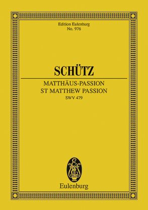 Matthäus-Passion von Schütz,  Heinrich, Stein,  Fritz