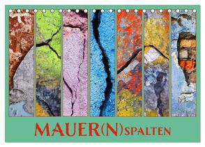 MAUER(N)spalten (Tischkalender 2024 DIN A5 quer), CALVENDO Monatskalender von Sachse,  Kathrin