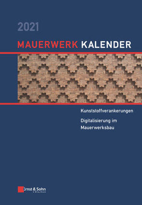 Mauerwerk-Kalender / Mauerwerk-Kalender 2021 von Brehm,  Eric, Schermer,  Detleff