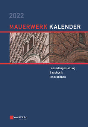 Mauerwerk-Kalender / Mauerwerk-Kalender 2022 von Brehm,  Eric, Schermer,  Detleff