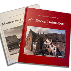 Maulbronn Heimatbuch – Band 1 + 2 im Bundle von Butz,  Andreas, Egerer,  Ernst-Dietrich, Ehlers,  Martin, Felchle,  Andreas, Huber,  Konstandin, Krüger,  Dr. Reto, Langohr,  Gerda, Strobel,  Siegfried