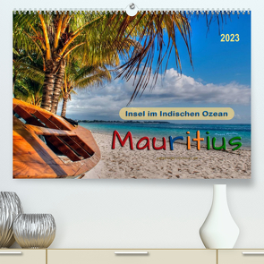 Mauritius – Insel im Indischen Ozean (Premium, hochwertiger DIN A2 Wandkalender 2023, Kunstdruck in Hochglanz) von Roder,  Peter