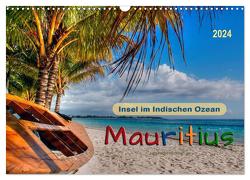 Mauritius – Insel im Indischen Ozean (Wandkalender 2024 DIN A3 quer), CALVENDO Monatskalender von Roder,  Peter