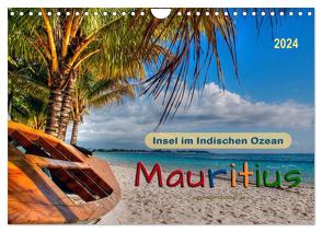 Mauritius – Insel im Indischen Ozean (Wandkalender 2024 DIN A4 quer), CALVENDO Monatskalender von Roder,  Peter