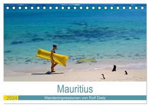 Mauritius – Wanderimpressionen von Rolf Dietz (Tischkalender 2024 DIN A5 quer), CALVENDO Monatskalender von Dietz,  Rolf