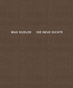 Max Dudler Die neue Dichte von Bonte,  Alexander, Bürkle,  J Christoph