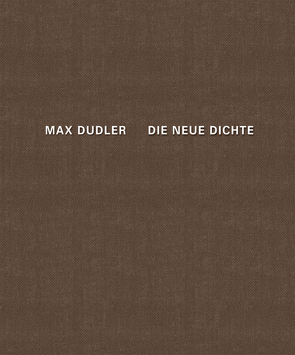 Max Dudler Die neue Dichte von Bonte,  Alexander, Bürkle,  J Christoph