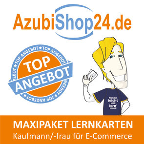 Maxi-Paket Lernkarten Kaufmann/-frau für E-Commerce von Keßler,  Zoe, Rung-Kraus,  Michaela