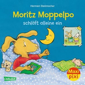 Maxi Pixi 293: Moritz Moppelpo schläft alleine ein von Stellmacher,  Hermien