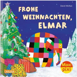 Maxi Pixi 299: VE 5 Frohe Weihnachten, Elmar! (5 Exemplare) von McKee,  David