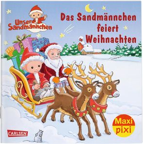 Maxi Pixi 300: VE 5 Das Sandmännchen feiert Weihnachten (5 Exemplare) von Flad,  Antje, Nettingsmeier,  Simone