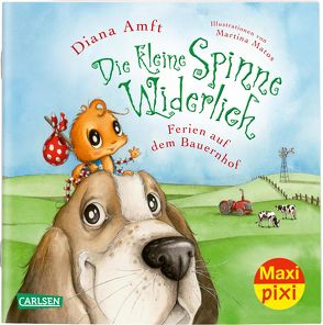 Maxi Pixi 313: VE 5 Die kleine Spinne Widerlich: Ferien auf dem Bauernhof (5 Exemplare) von Amft,  Diana, Matos,  Martina