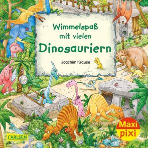 Maxi Pixi 337: VE 5 Wimmelspaß mit vielen Dinosauriern (5 Exemplare) von Krause,  Joachim