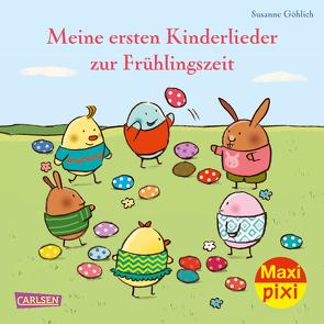 Maxi Pixi 348: VE 5: Meine ersten Kinderlieder zur Frühlingszeit (5×1 Exemplar) von Göhlich,  Susanne