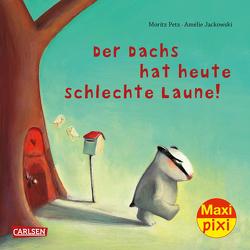Maxi Pixi 362: Der Dachs hat heute schlechte Laune von Jackowski,  Amélie, Petz,  Moritz
