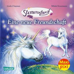 Maxi Pixi 371: VE 5 Sternenschweif: Eine neue Freundschaft (5 Exemplare) von Chapman,  Linda, Krautmann,  Milada