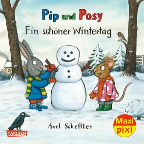 Maxi Pixi 387: VE 5: Pip und Posy: Ein schöner Wintertag (5 Exemplare) von Reid,  Camilla, Scheffler,  Axel