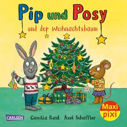 Maxi Pixi 419: VE 5: Pip und Posy und der Weihnachtsbaum (5 Exemplare) von Scheffler,  Axel