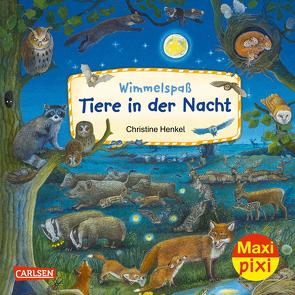 Maxi Pixi 425: VE 5: Wimmelspaß Tiere in der Nacht (5 Exemplare) von Henkel,  Christine