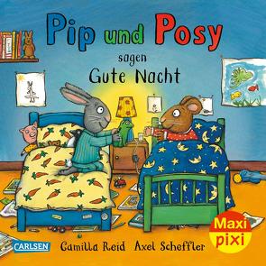 Maxi Pixi 427: VE 5: Pip und Posy sagen Gute Nacht (5 Exemplare) von Scheffler,  Axel