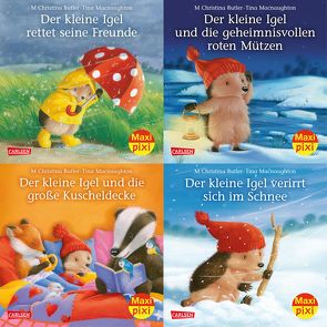 Maxi-Pixi-4er-Set 64: Neues vom kleinen Igel (4×1 Exemplar) von Butler,  M Christina, Macnaughton,  Tina