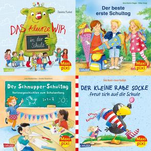 Maxi-Pixi-4er-Set 96: Geschichten für den Schulstart (4×1 Exemplar) von Diverse