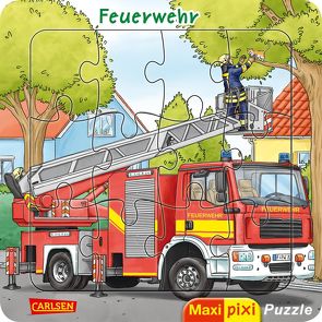 Maxi Pixi: Maxi-Pixi-Puzzle: Feuerwehr von Böwer,  Niklas