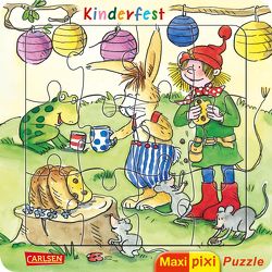 Maxi Pixi: Maxi-Pixi-Puzzle VE 5: Kinderfest (5 Exemplare) von Wenzel-Bürger,  Eva