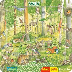 Maxi Pixi: Maxi-Pixi-Puzzle VE 5: Wald (5 Exemplare) von Henkel,  Christine