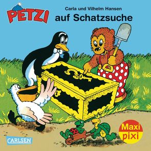 Maxi Pixi 134: Petzi auf Schatzsuche von Hansen,  Carla, Hansen,  Vilhelm