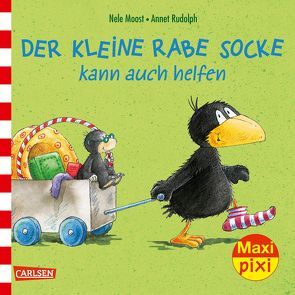 Maxi Pixi 230: Der kleine Rabe Socke kann auch helfen von Moost,  Nele, Rudolph,  Annet