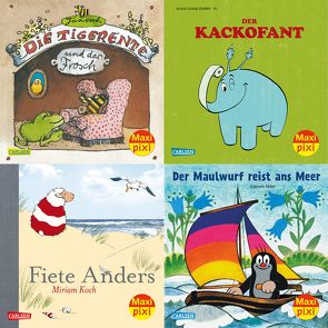 Maxi-Pixi-Box 52: Berühmte Tiere (4×5 Exemplare) von Fil, Janosch, Koch,  Miriam, Miler,  Zdeněk, Sörensen,  Hanna, Zehrer,  Klaus Cäsar