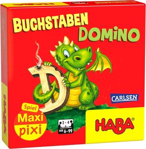 Maxi-Pixi-Spiel „made by haba“ VE 3: Buchstaben-Domino (3 Exemplare) von HABA